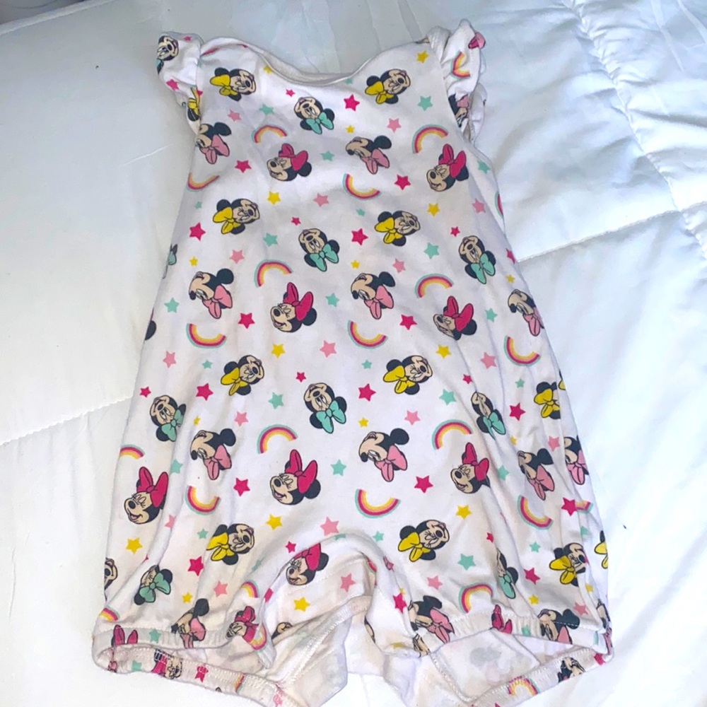 Minnie Mouse babygirl onsie